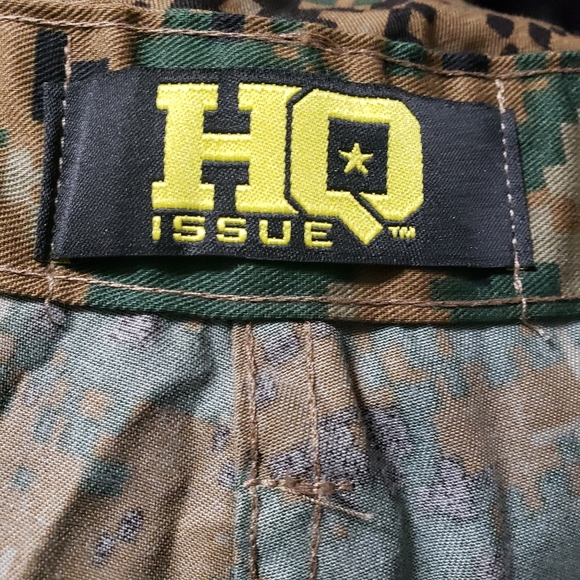 Men's HQ Issue Sz Medium USMC Digital Camo Shorts - Picture 10 of 16
